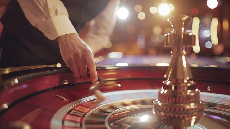 Diamond Empire game interface showing reel layout and paytable